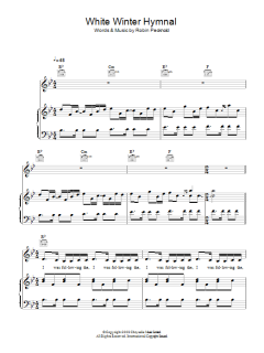 White Winter Hymnal von Fleet Foxes (Download) 