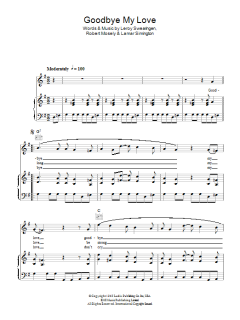 Goodbye My Love von The Searchers (Download) 