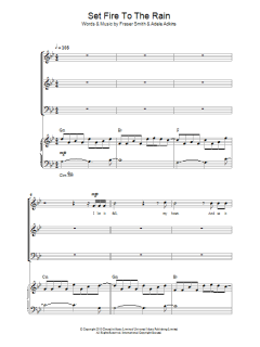Set Fire To The Rain von Adele (Download) 