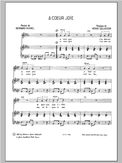 A Coeur Joie von Henri Salvador (Download) 