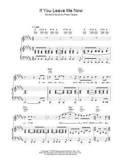 If You Leave Me Now von Chicago (Download) 
