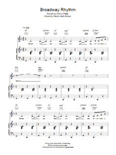 Broadway Rhythm von Nacio Herb Brown (Download) 