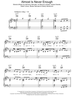 Almost Is Never Enough von Nathan Sykes (Download) 