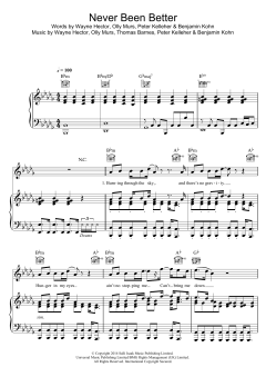 Never Been Better von Olly Murs (Download) 