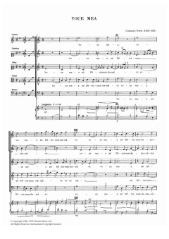 Voce Mea von Costanzo Porta (Download) 