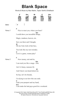 Blank Space von Taylor Swift (Download) 