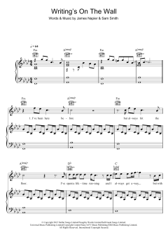 Writing's On The Wall von Sam Smith (Download) 