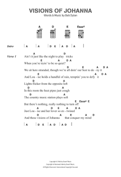 Visions Of Johanna von Bob Dylan (Download) 