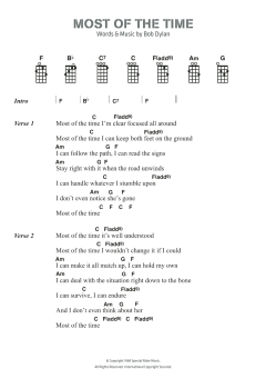 Most Of The Time von Bob Dylan (Download) 