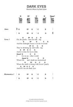 Dark Eyes von Bob Dylan (Download) 