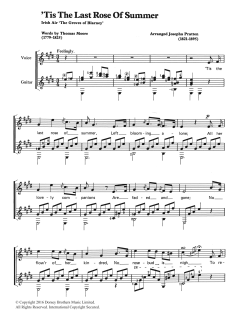 'Tis The Last Rose Of Summer von Traditional (Download) 
