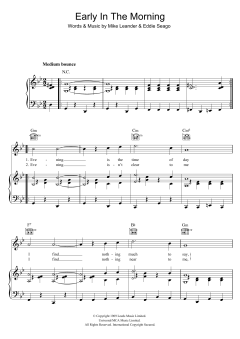 Early In The Morning von Alan Menken (Download) 