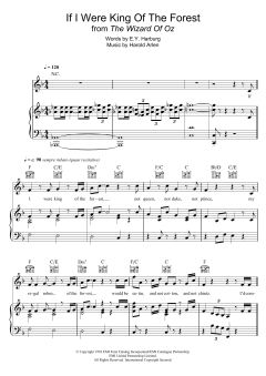 If I Were The King Of The Forest von Harold Arlen (Download) 