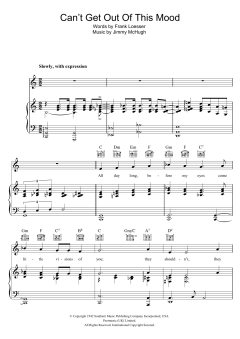 Can't Get Out Of This Mood von Jimmy McHugh (Download) 