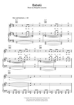 Babalu von Margarita Lecuona (Download) 