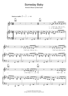 Someday Baby von Bob Dylan (Download) 