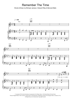 Remember The Time von Michael Jackson (Download) 