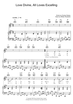 Love Divine, All Loves Excelling von Charles Wesley (Download) 