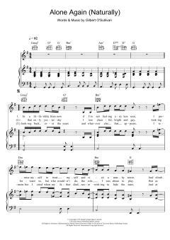 Alone Again (Naturally) von Gilbert O'Sullivan (Download) 