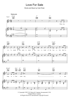 Love For Sale von Cole Porter (Download) 