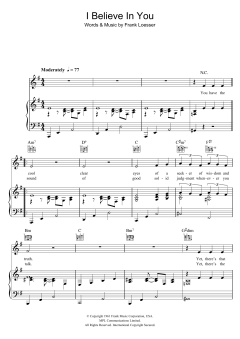 I Believe In You von Frank Loesser (Download) 