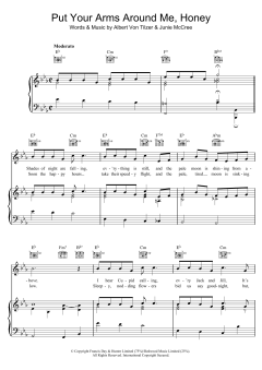 Put Your Arms Around Me von Albert von Tilzer (Download) 