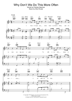 Why Don't We Do This More Often von Charles Newman (Download) 