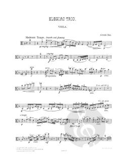Elegiac Trio von Arnold Bax 