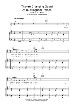 They're Changing Guard At Buckingham Palace von Alexis Ffrench (Download) 