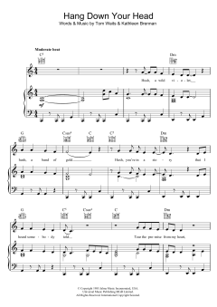 Hang Down Your Head von Tom Waits (Download) 