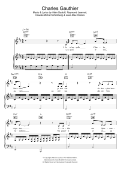 Charles Gauthier von Claude-Michel Schönberg (Download) 