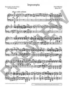 Impromptu Mr. 1 c-Moll op. 90 D 899 von Franz Schubert 