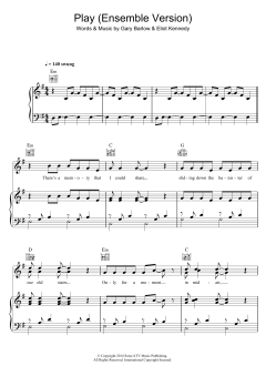 Play (Ensemble Version) von Gary Barlow (Download) 