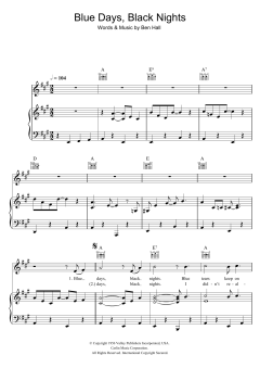 Blue Days, Black Nights von Buddy Holly (Download) 