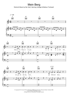 Mein Berg von Unheilig (Download) 