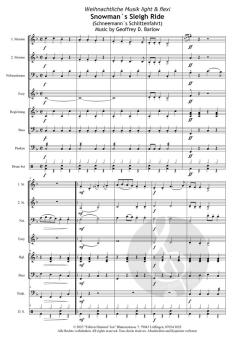 The Snowman's Sled Ride (Schneemann´s Schlittenfahrt) von Geoffrey D. Barlow (Download) 