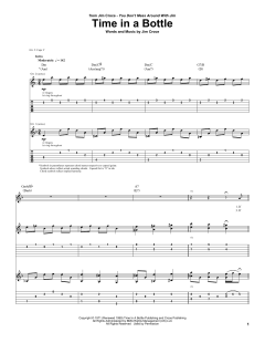 Time In A Bottle von Jim Croce (Download) 