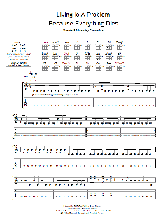 Living Is A Problem Because Everything Dies von Biffy Clyro (Download) 
