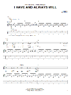 I Have And Always Will von Dave Barnes (Download) 