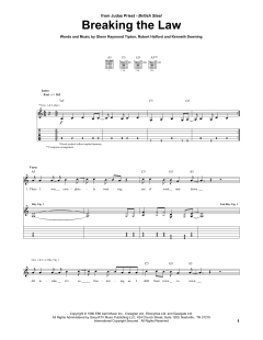 Breaking The Law von Judas Priest (Download) 