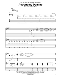 Astronomy Domine von Pink Floyd (Download) 