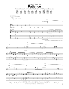 Patience von Guns N' Roses (Download) 