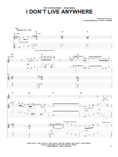 I Don't Live Anywhere von Joe Bonamassa (Download) 