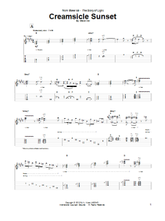 Creamsicle Sunset von Steve Vai (Download) 