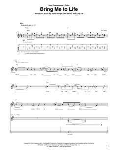 Bring Me To Life von Evanescence (Download) 