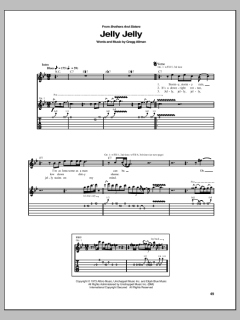Jelly Jelly von Gregg Allman (Download) 