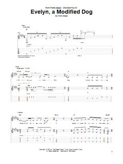 Evelyn, A Modified Dog von Frank Zappa (Download) 