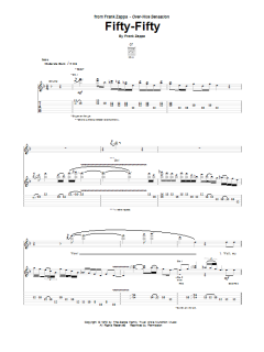Fifty-Fifty von Frank Zappa (Download) 