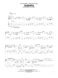 Izabella von Jimi Hendrix (Download) 