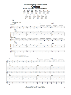 Orion von Metallica (Download) 